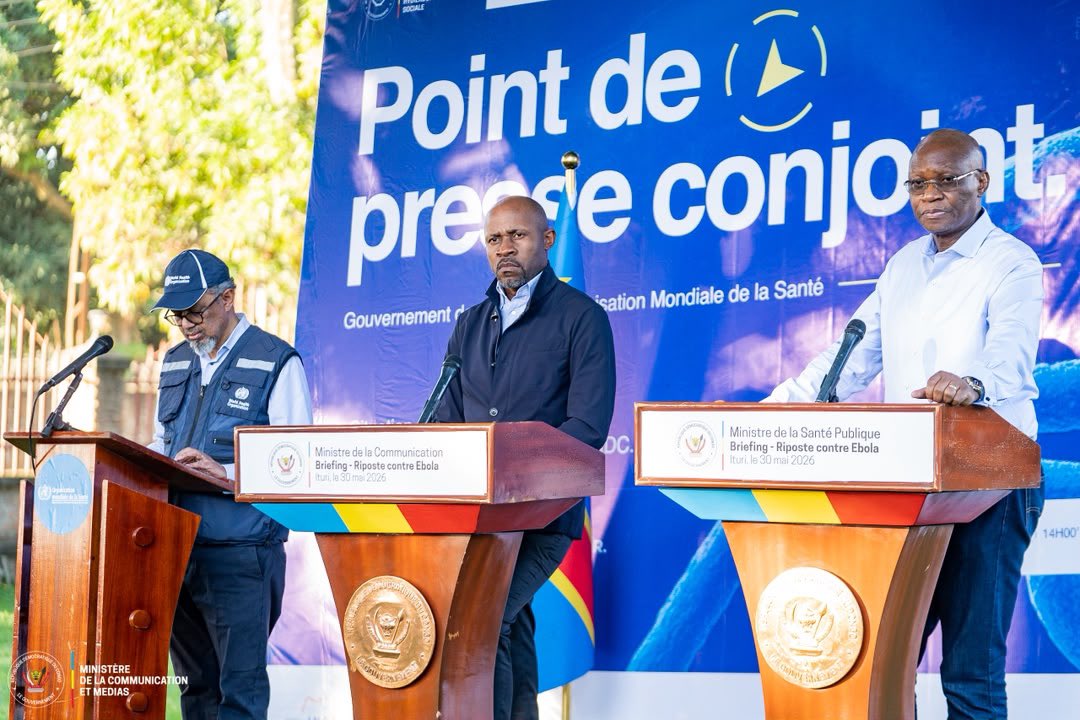Ebola en RDC : le Gouvernement et l’OMS réaffirment leur alliance pour contenir l’épidémie de Bundibugyo