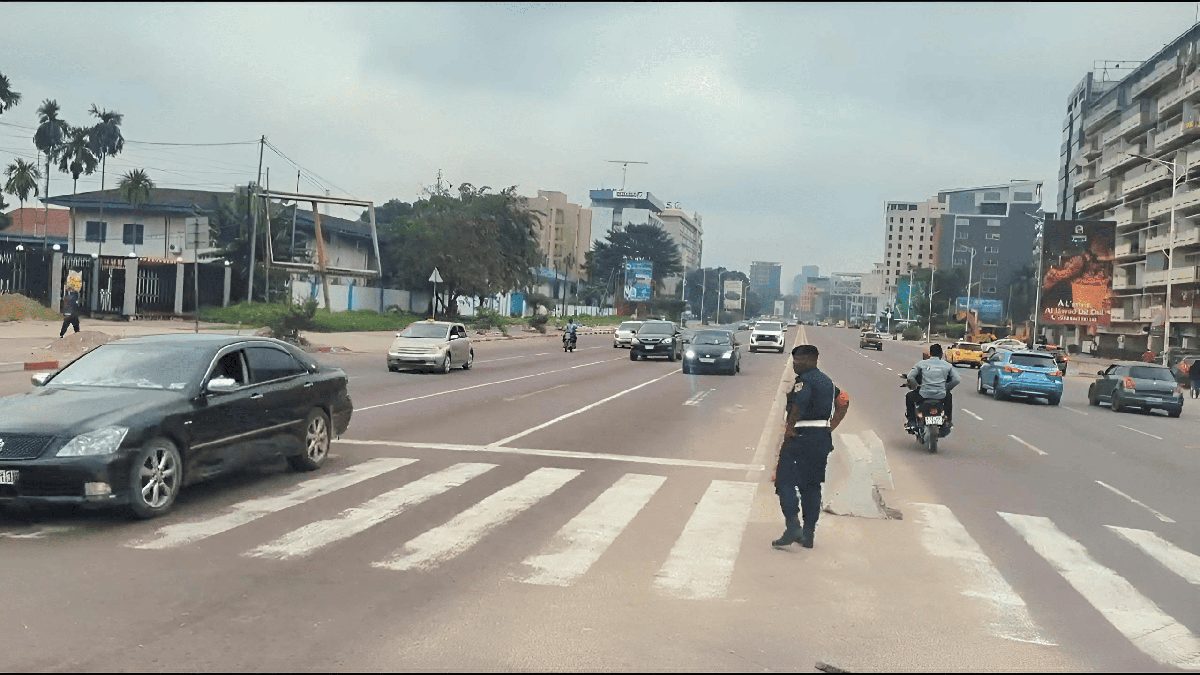 Ville morte à Kinshasa : la capitale se fige contre la révision de la Constitution