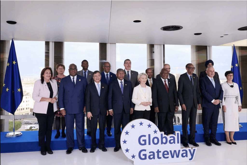 Félix Tshisekedi au Global Gateway Forum