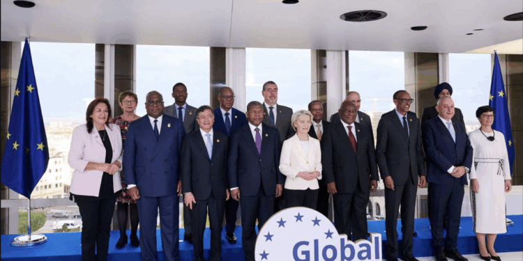 Félix Tshisekedi au Global Gateway Forum